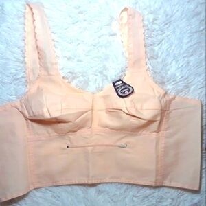 Vintage Bee-Ha Wide Crop Bra-Size 38B
